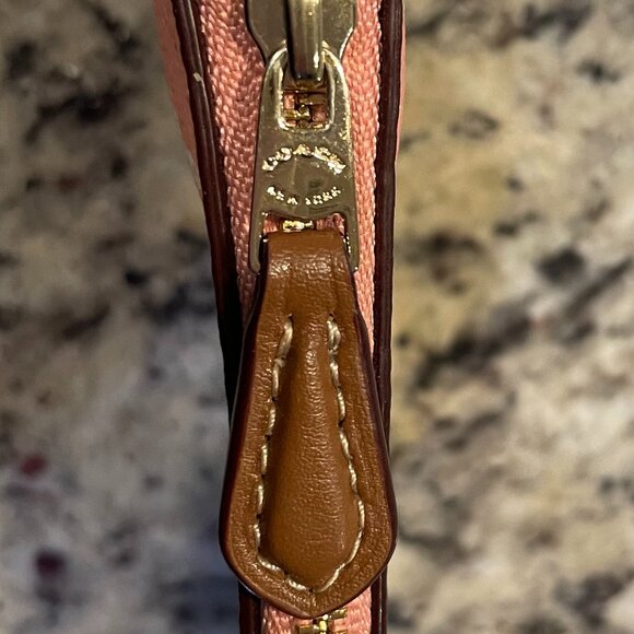 Coach Butterfly Dot Key Coin Pouch - Picture 7 of 12